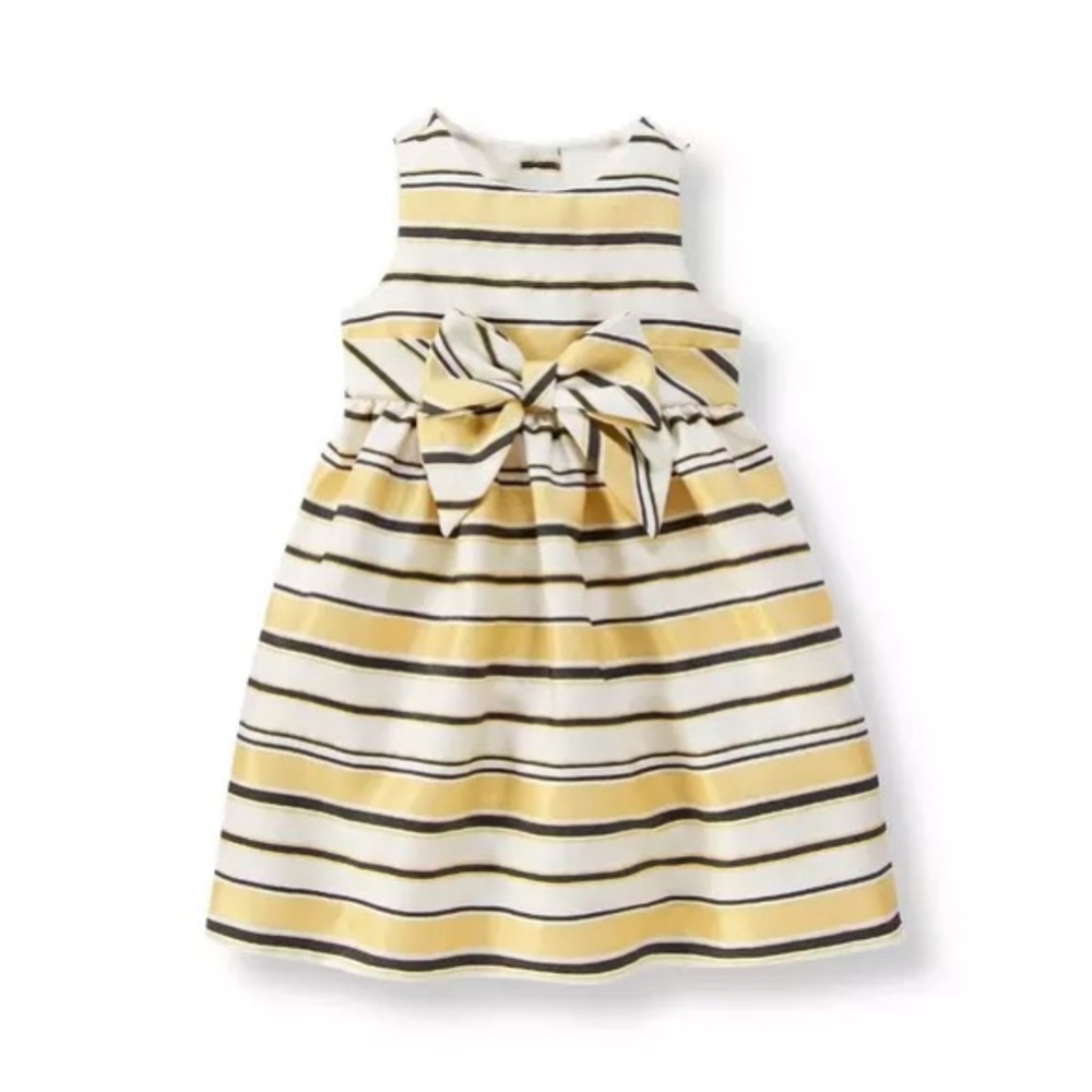 Janie and Jack Shimmer Striped Dress Size 5